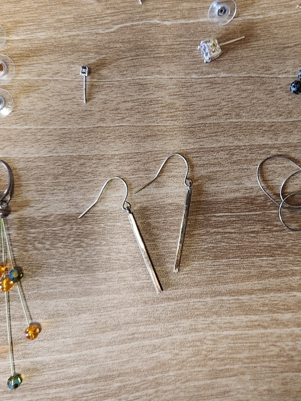 Assorted Women's Silver and Multicolor Earrings - Mixed Set - Picture 6 of 6